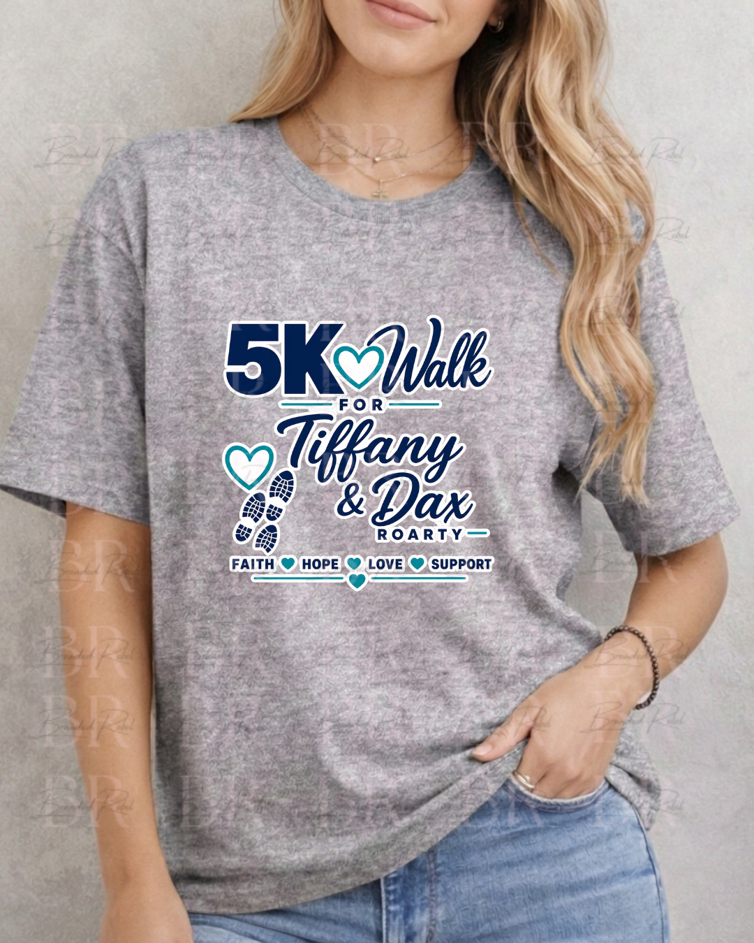 Tiffany & Dax Roarty 5k Shirts