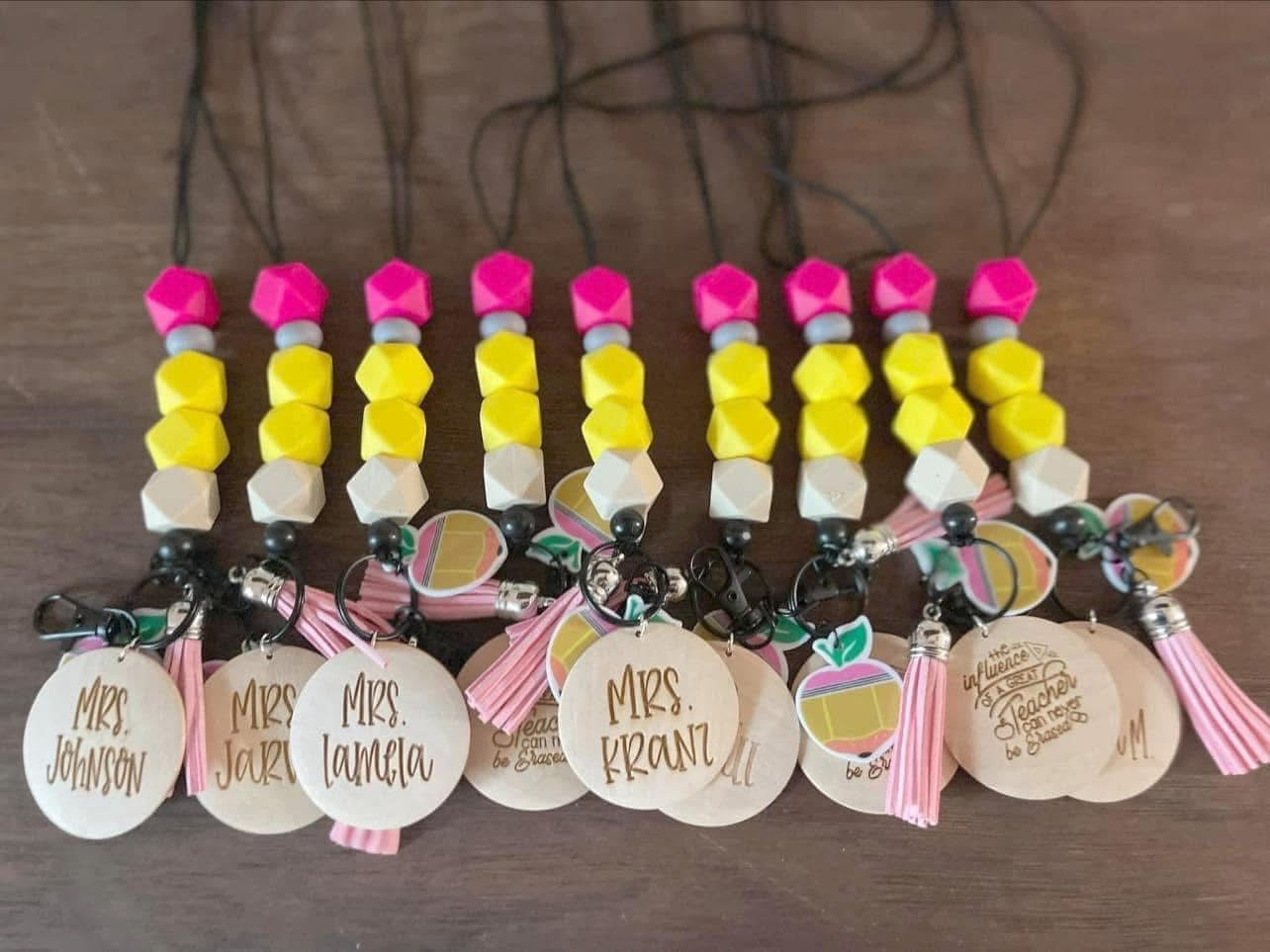 Custom Teacher Lanyard