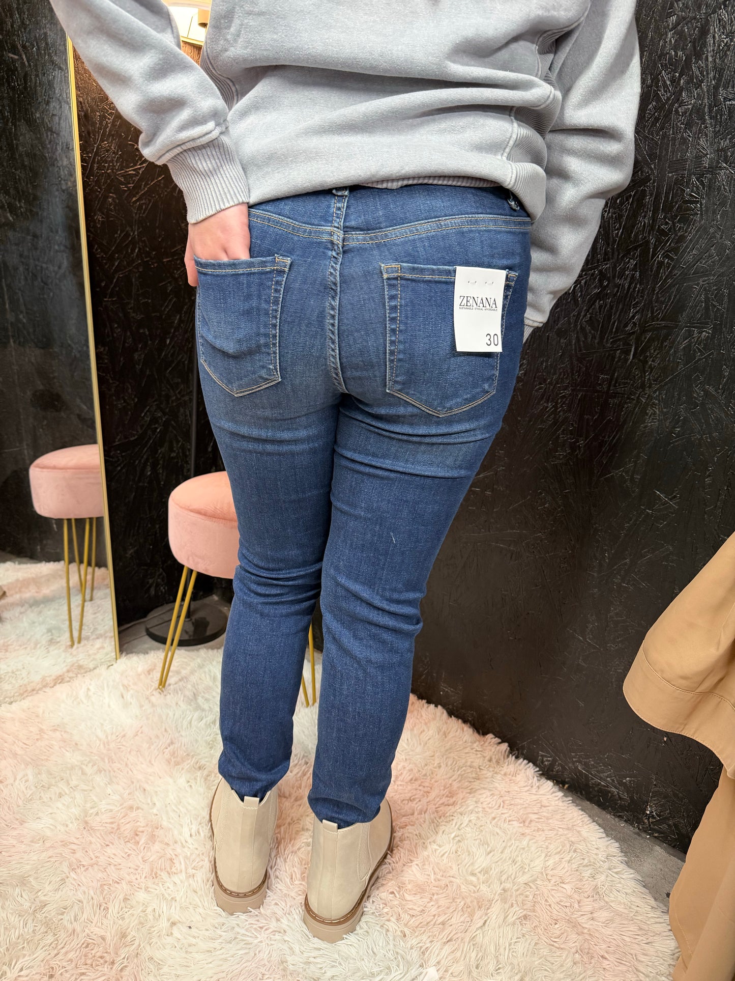 Zenana High Waist Skinny Jeans