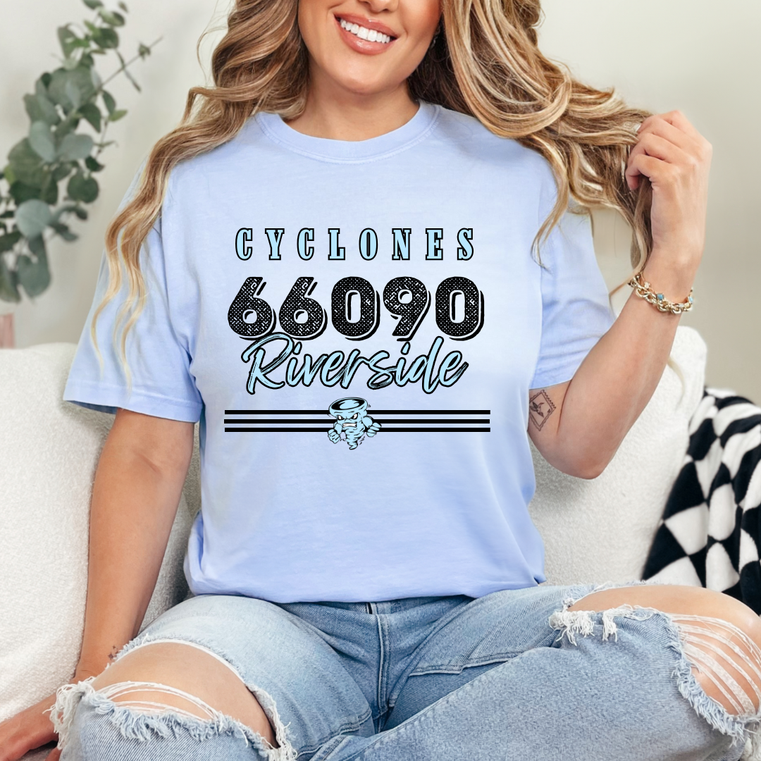 Mascot/Zip code/School Custom Tee