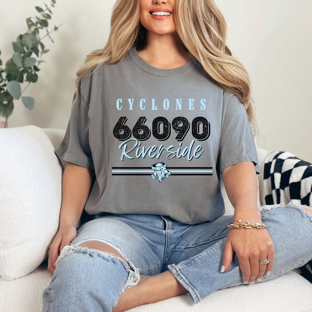 Mascot/Zip code/School Custom Tee