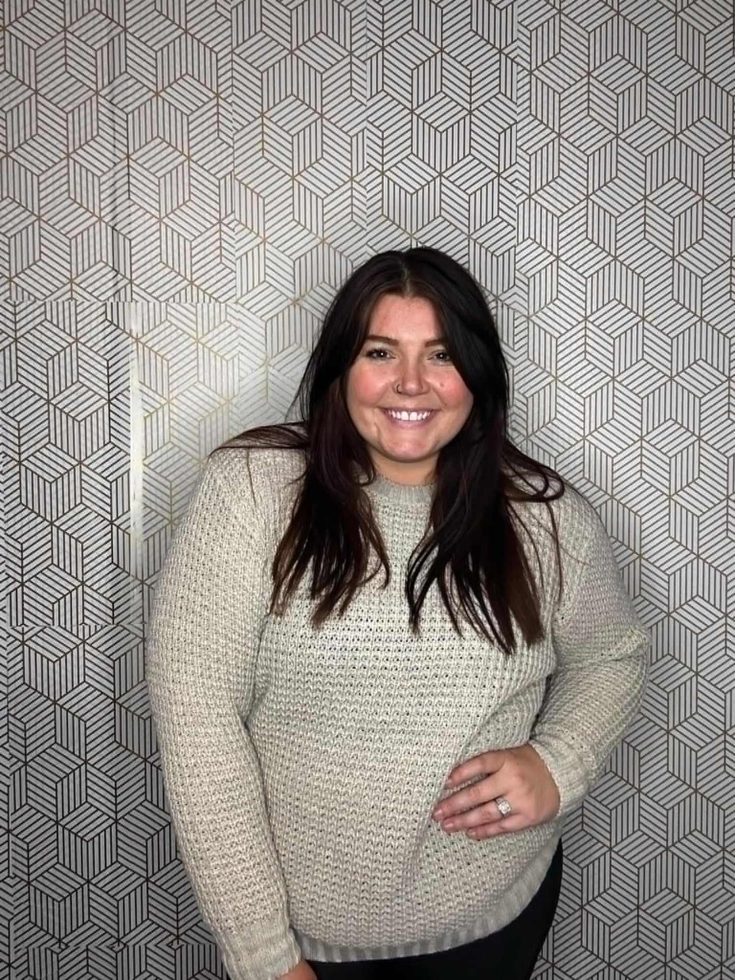 Waffle Knit Sweater
