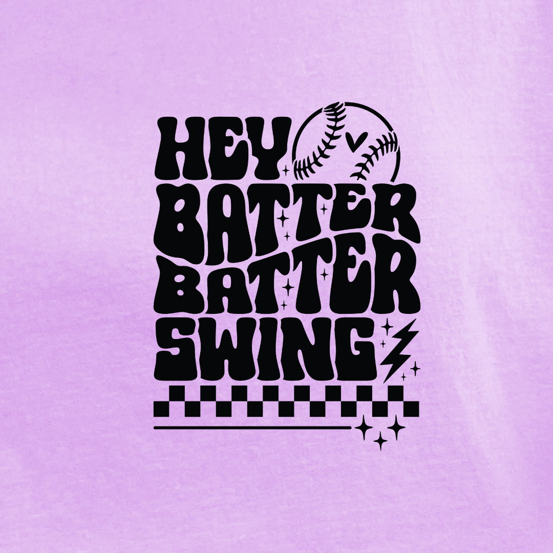 Hey Batter Batter Graphic Tee