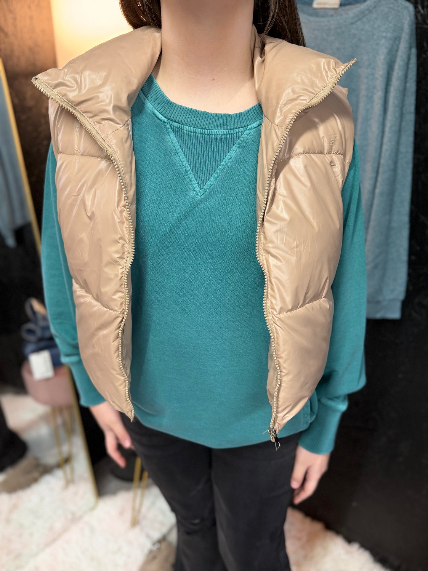 Zenana French Terry Pullover With Pockets