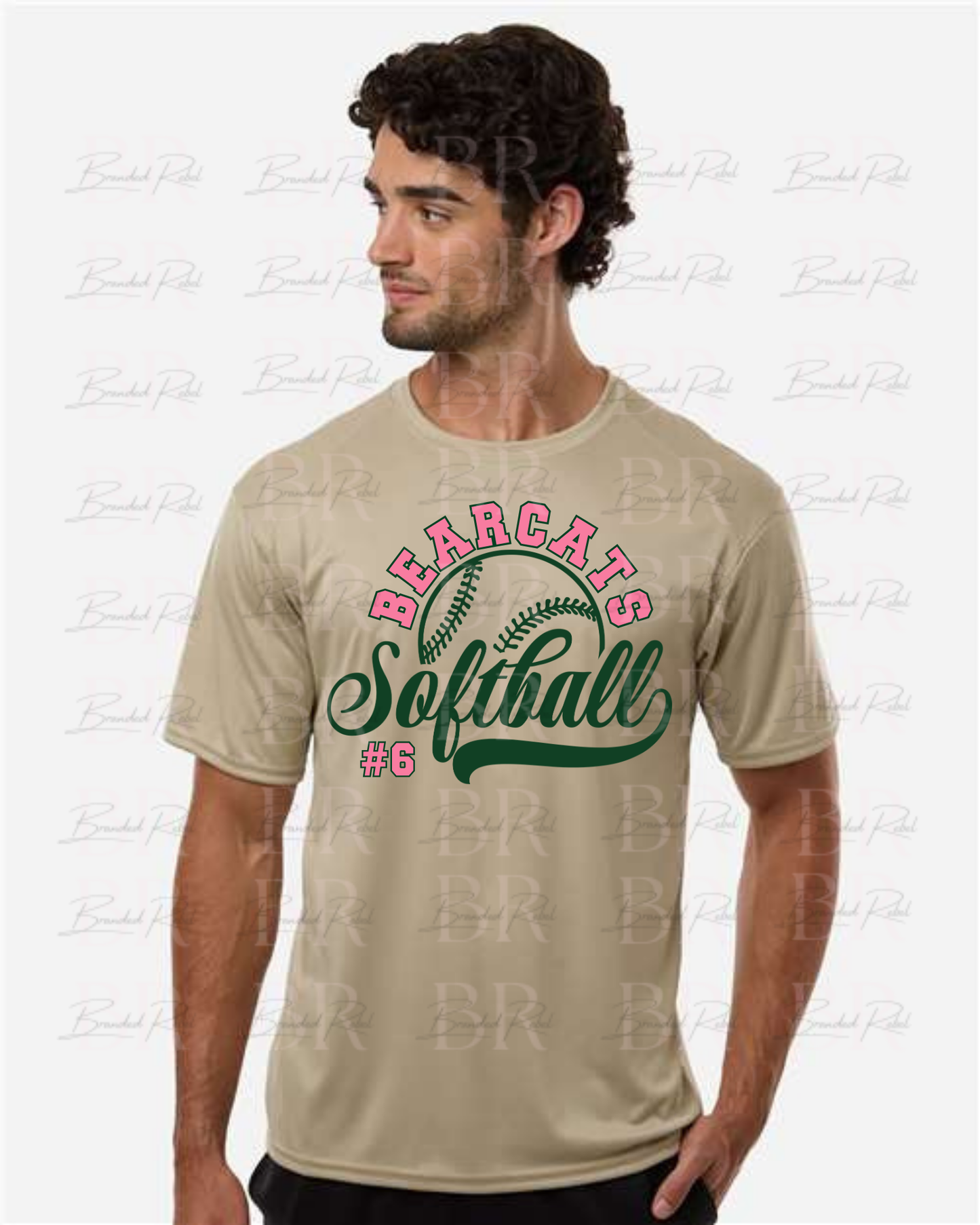 Bearcats Softball with Number
