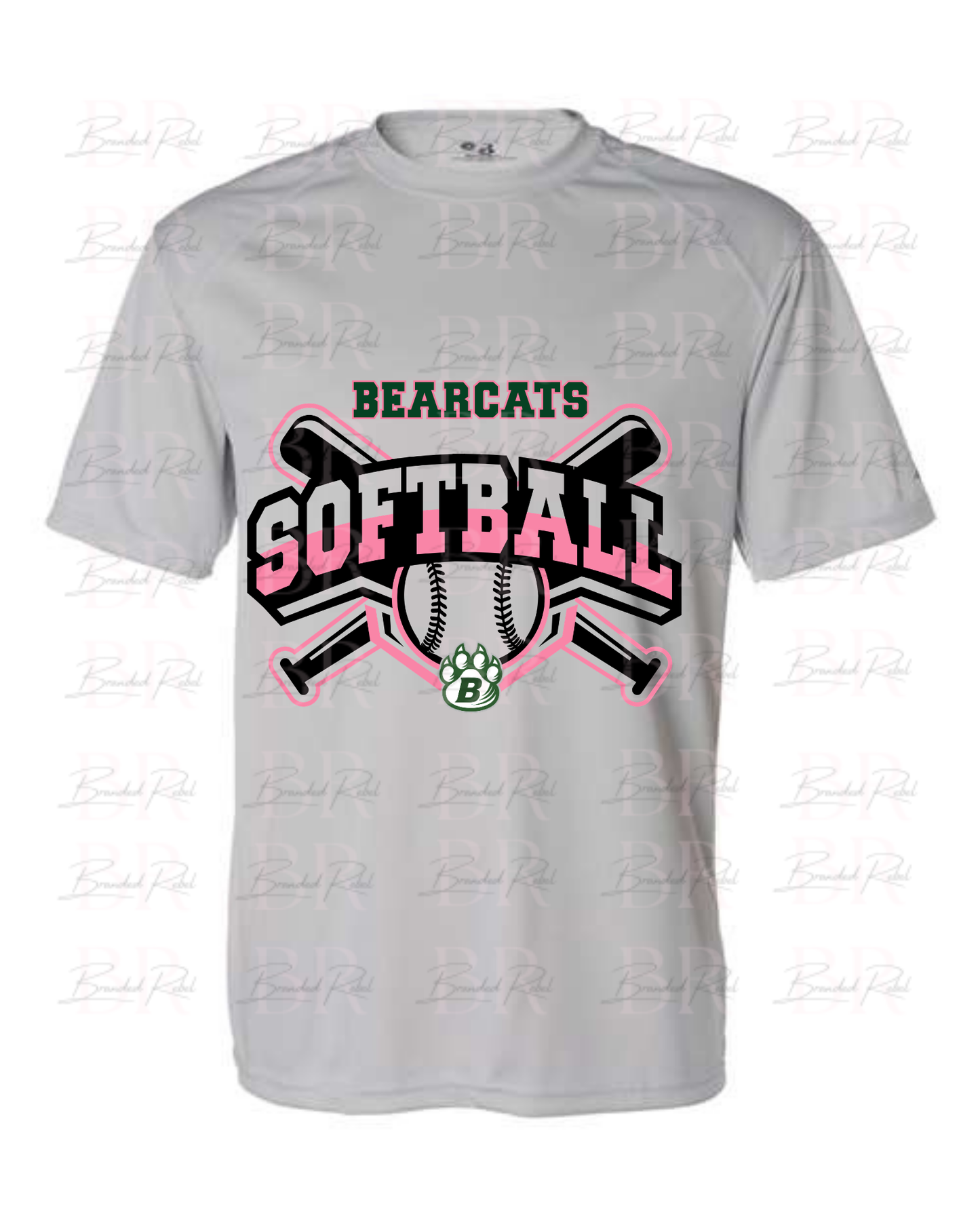 Bearcats Softball Half Tone