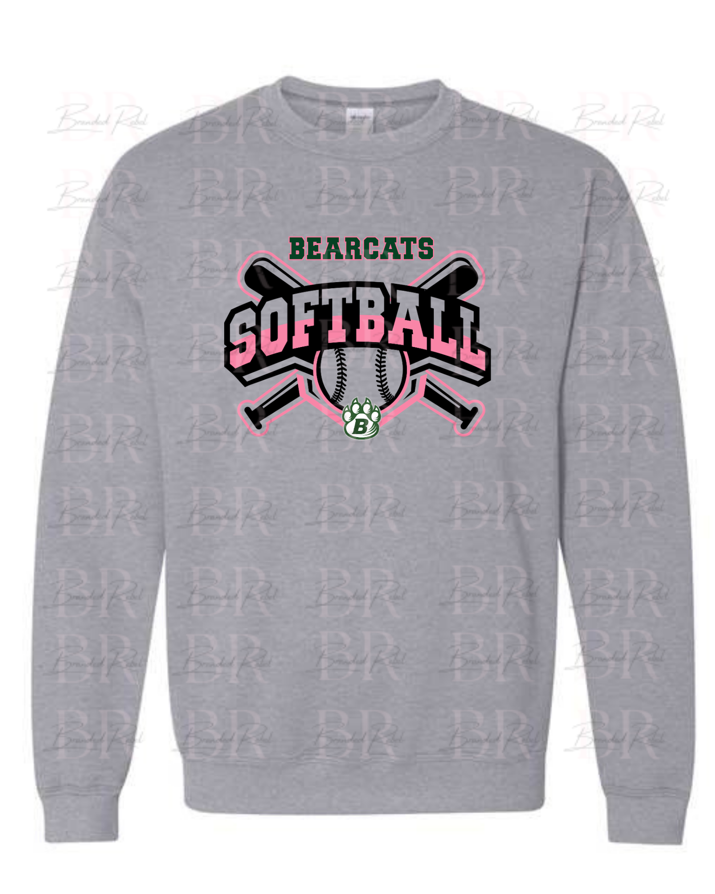 Bearcats Softball Half Tone