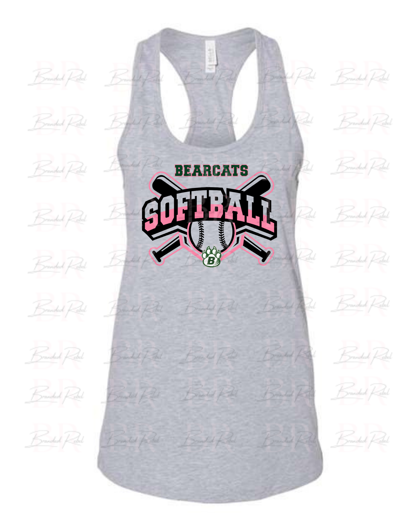 Bearcats Softball Half Tone