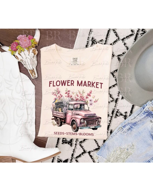Flower Market Tee
