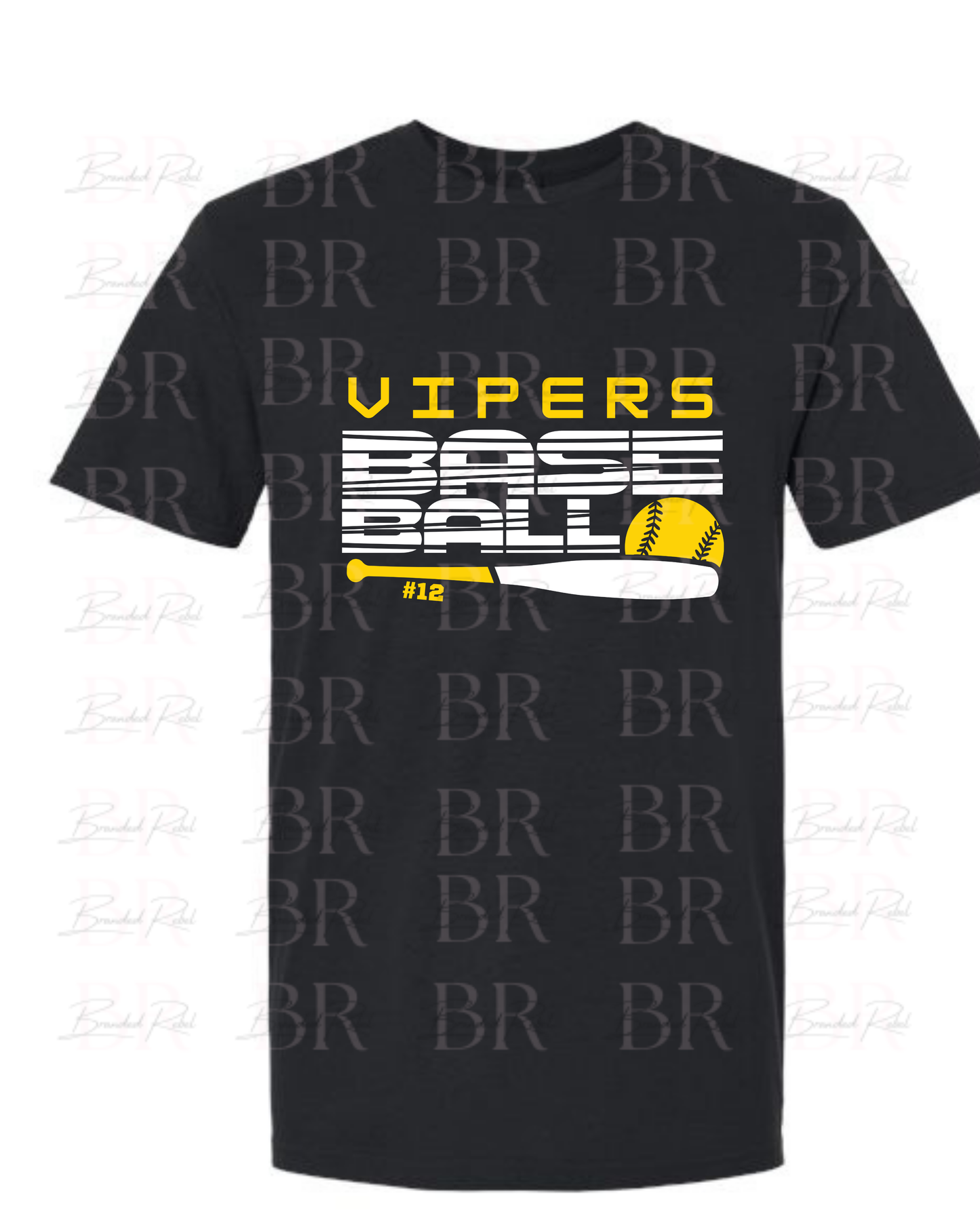 Vipers Lined Baseball