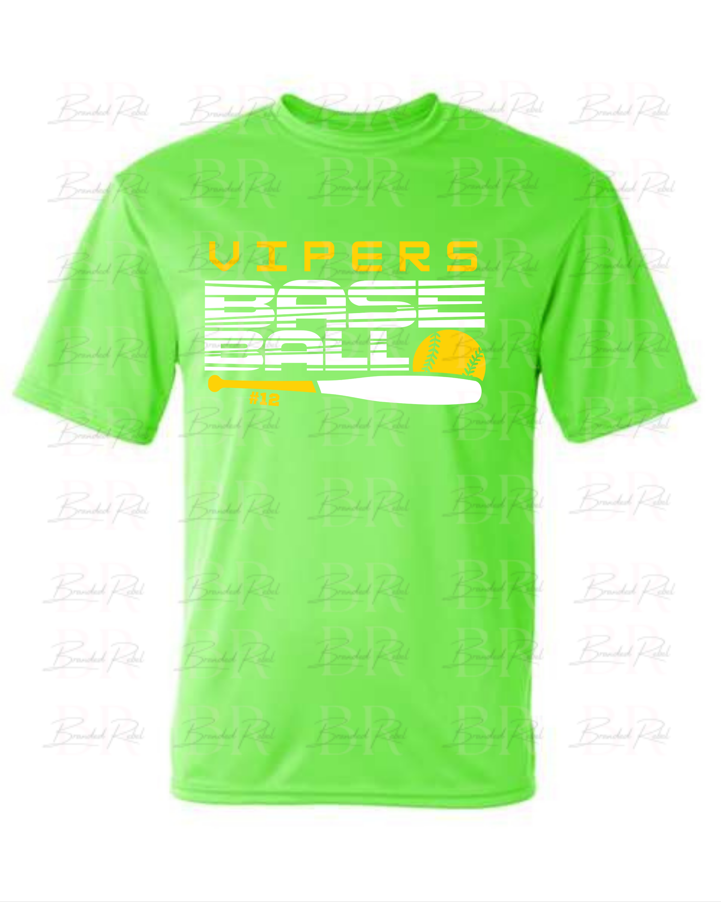 Vipers Lined Baseball