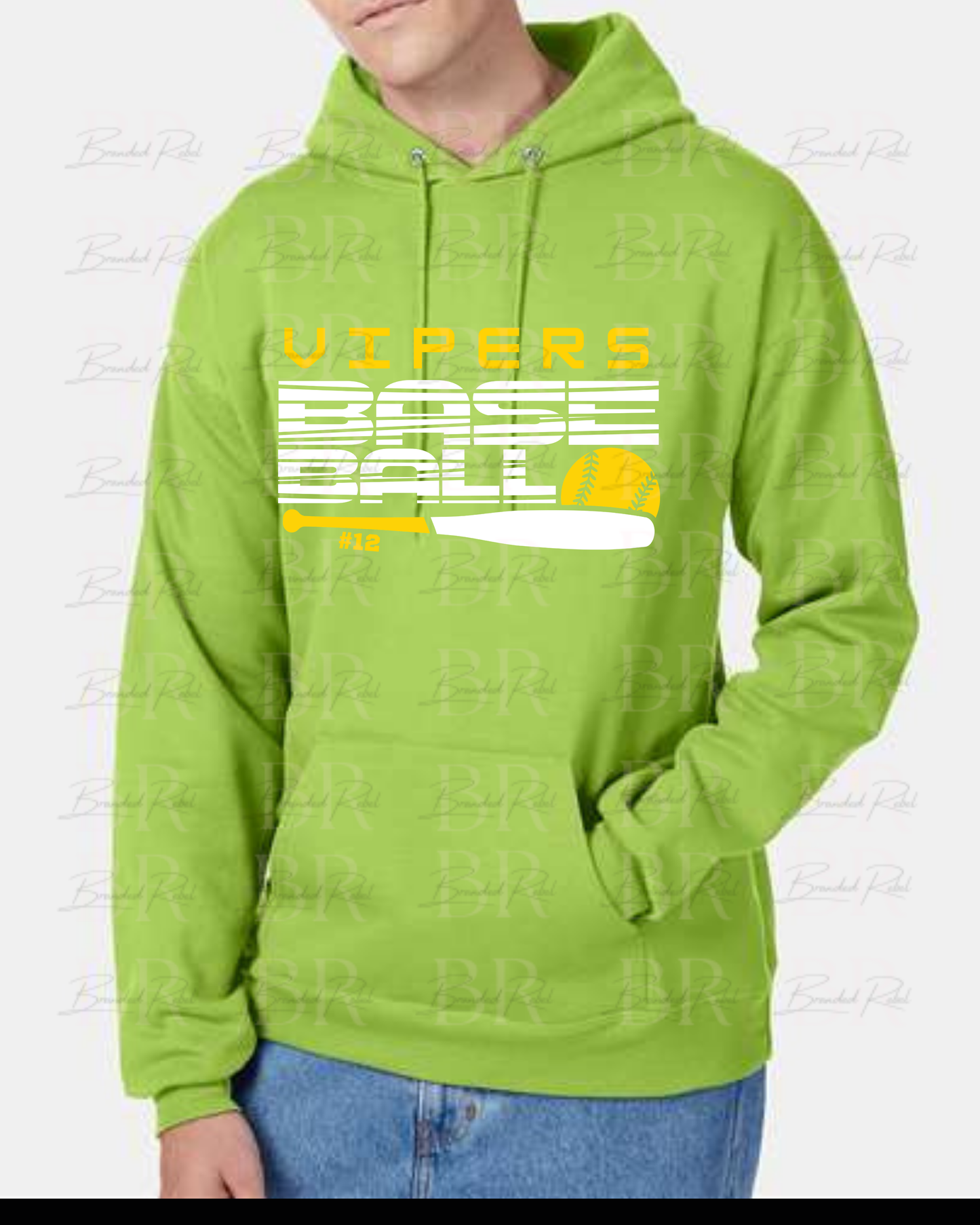 Vipers Lined Baseball