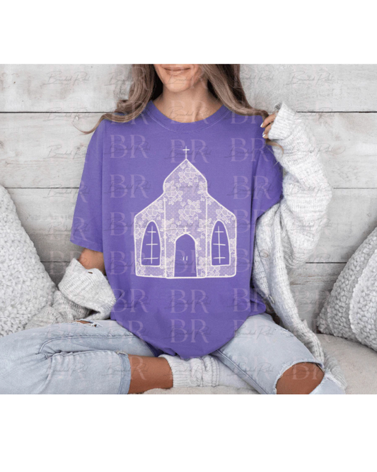 Church Lace Tee