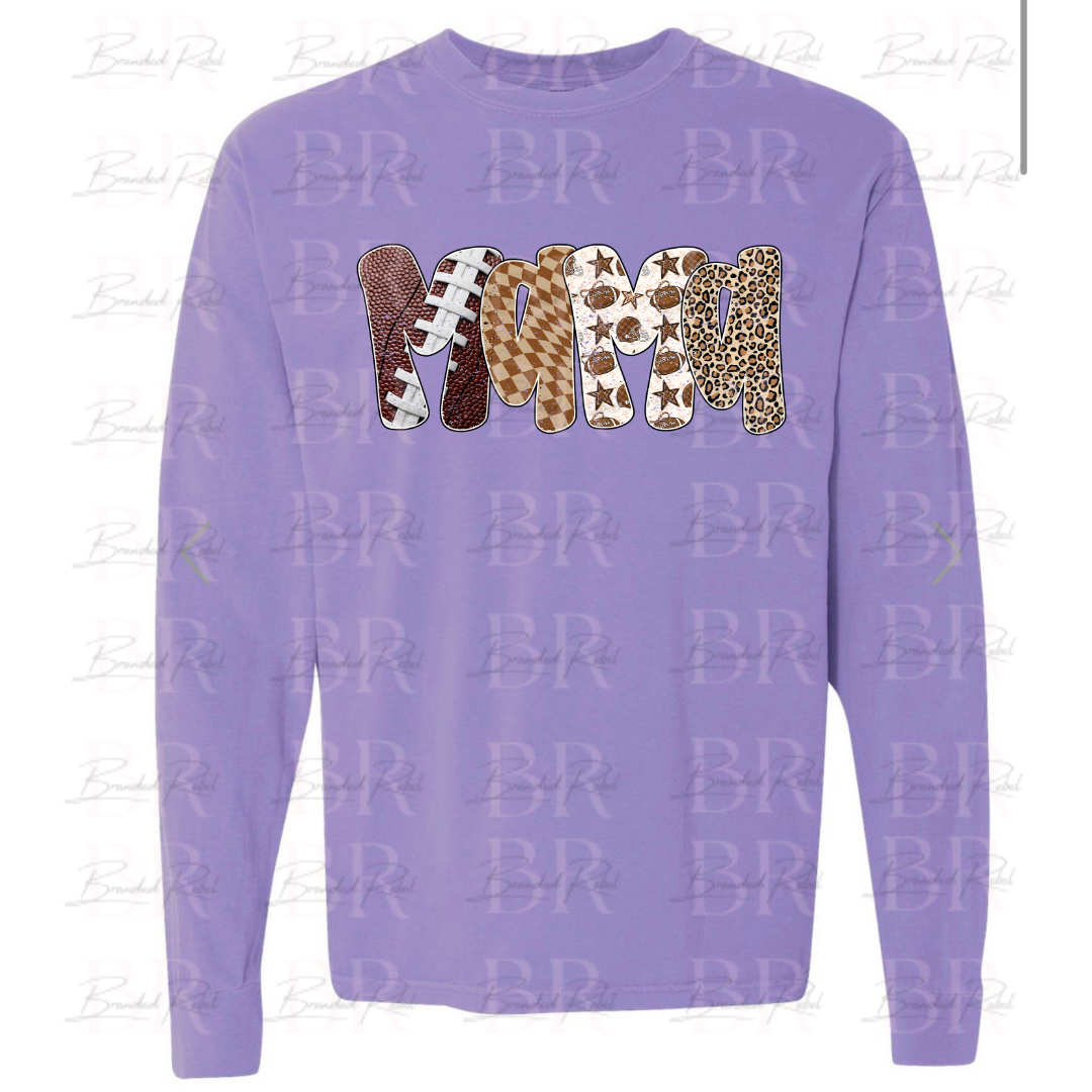 Mama Football Print