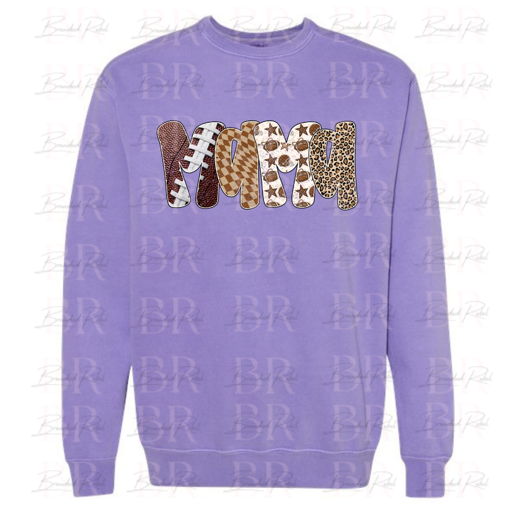 Mama Football Print