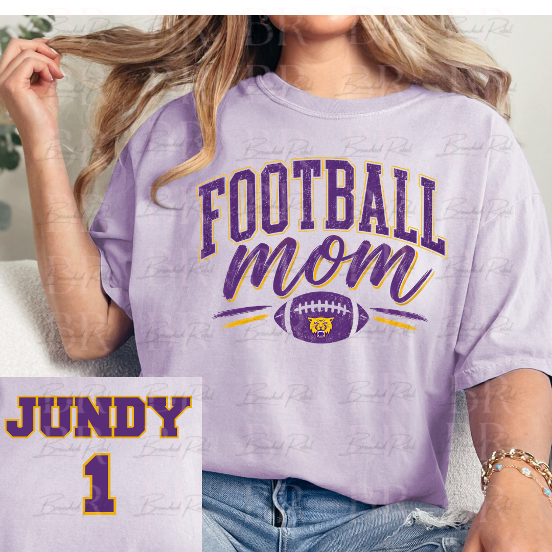 Football Mom & Number