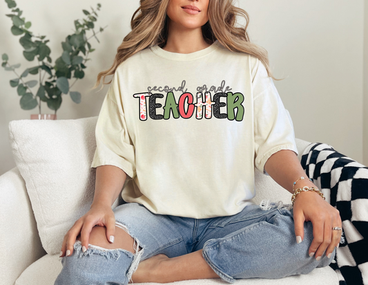 Custom Grade/Substitute Teacher Tee