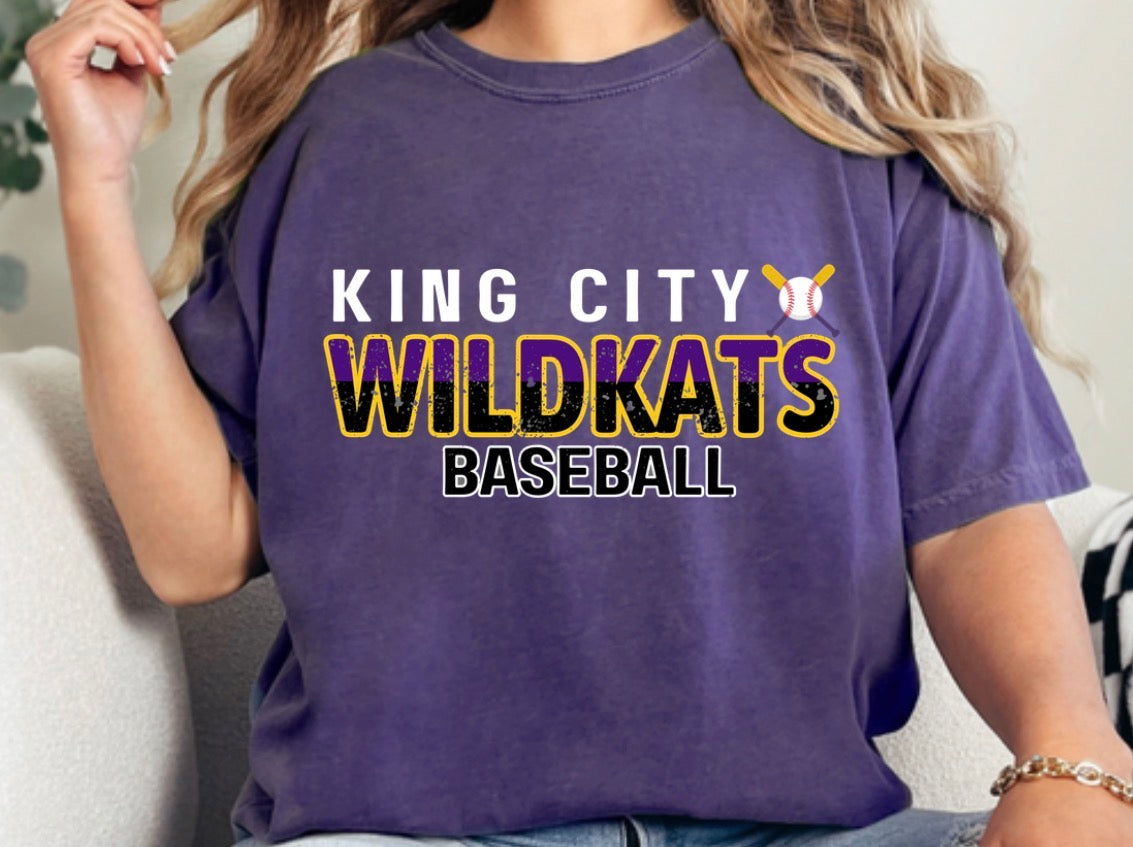 School Mascot 2 Tone Baseball Tee