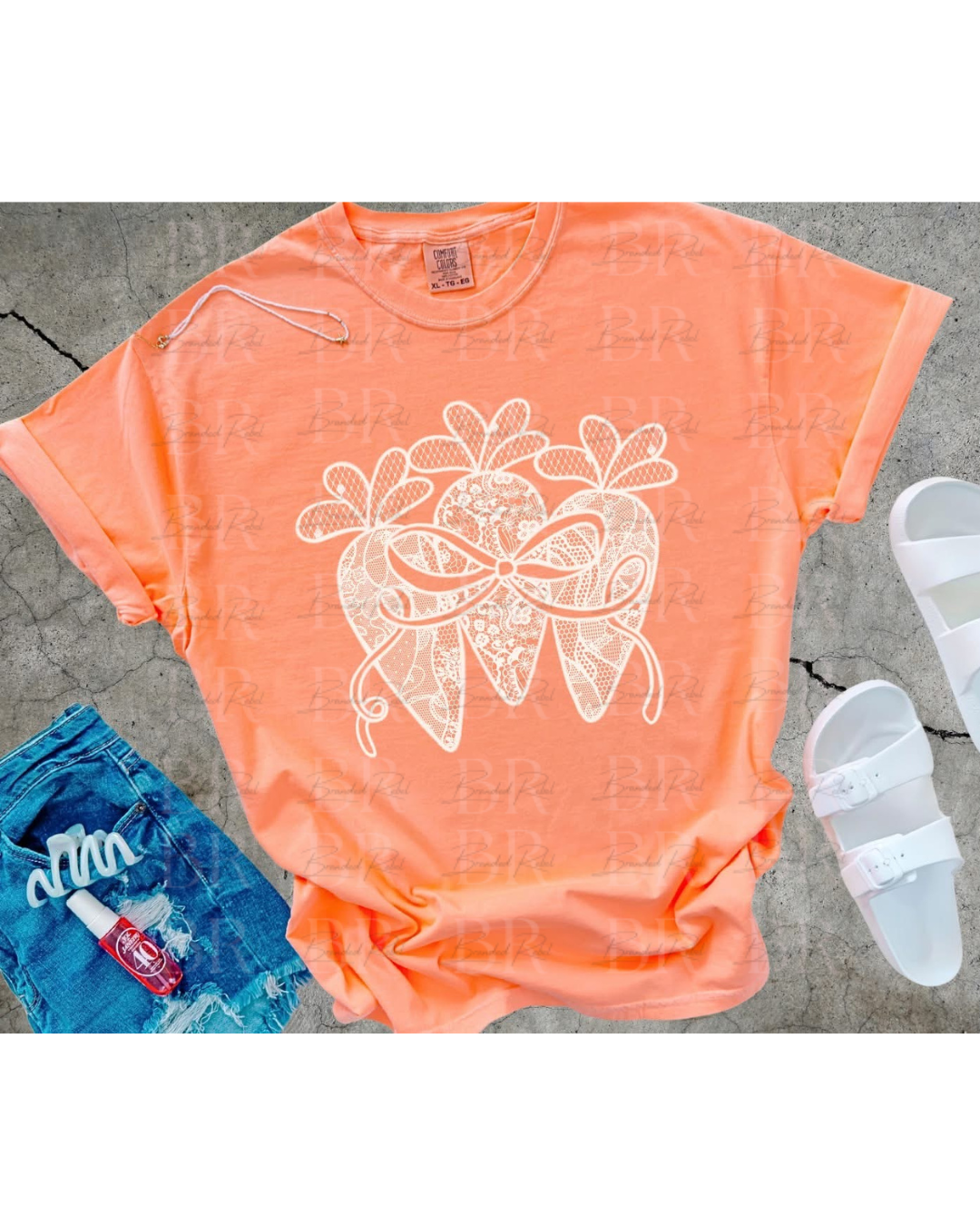Lace Carrot Tee