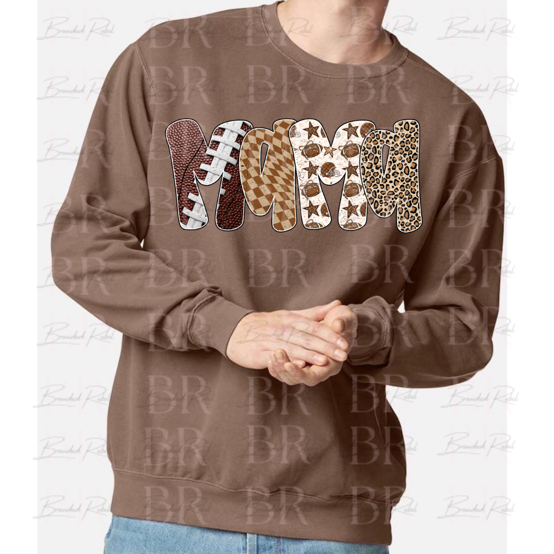Mama Football Print