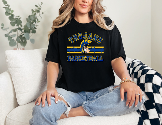 Star School Basketball Tee