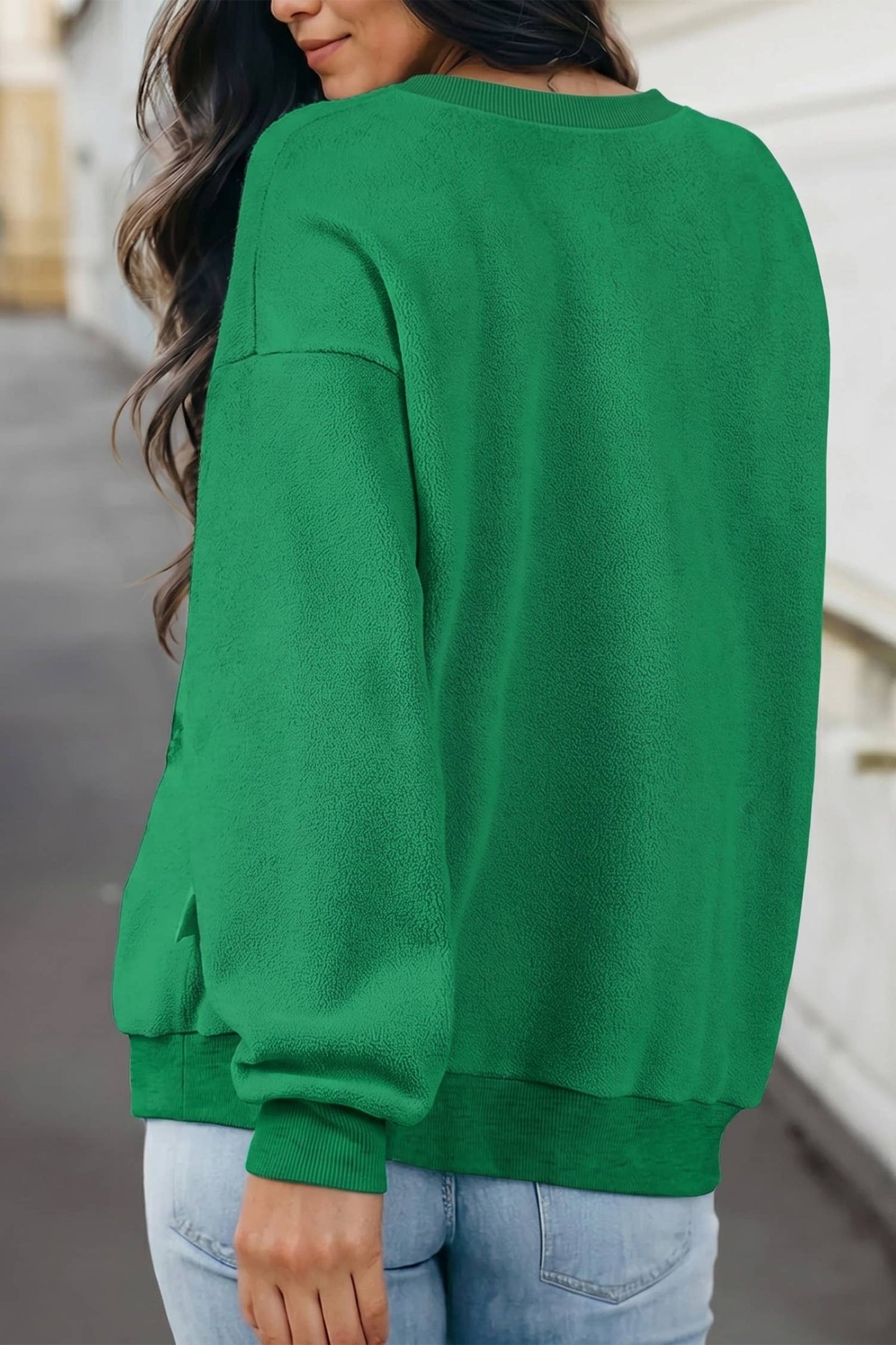 Reversible Oversized Mock Neck Sweatshirt | S-4X