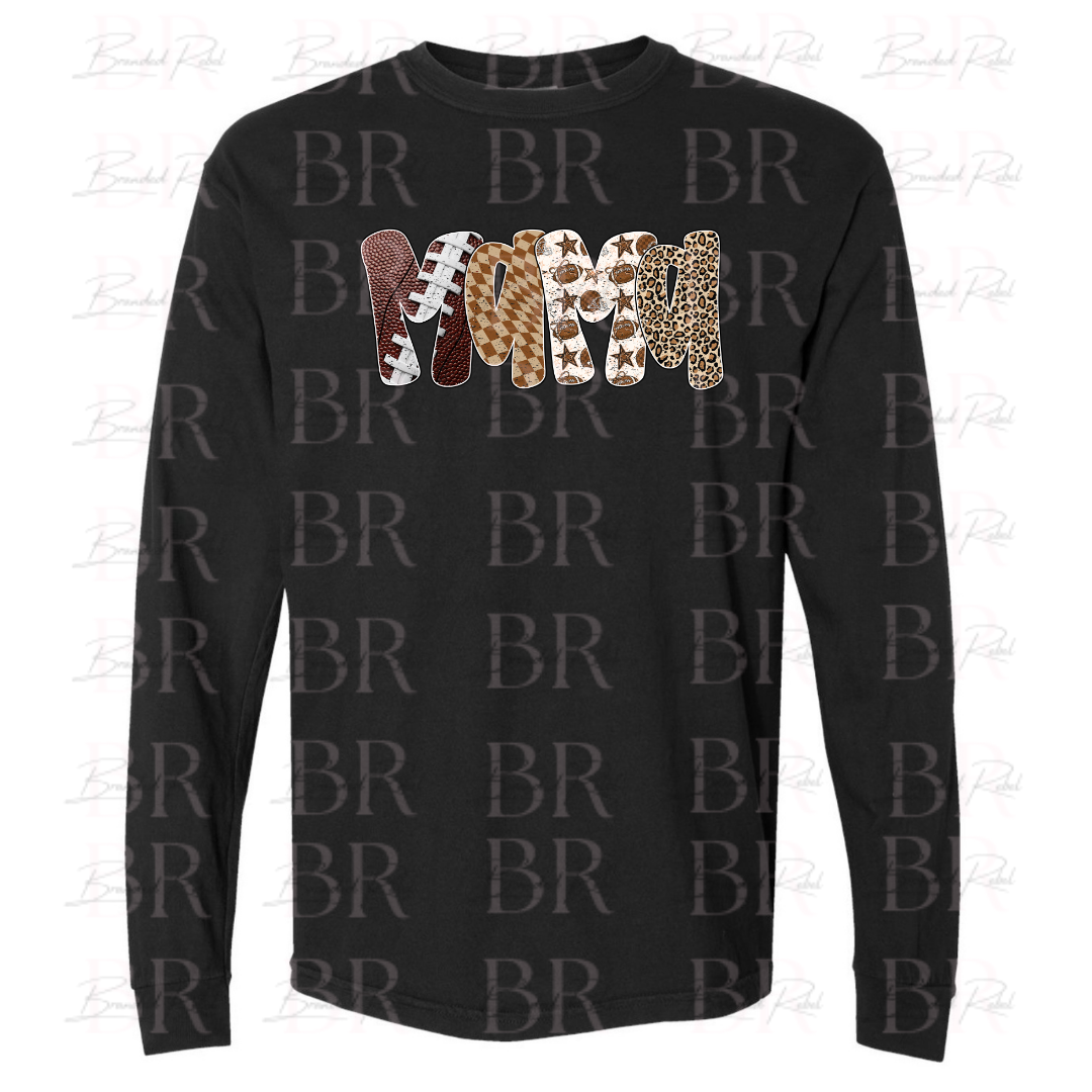 Mama Football Print