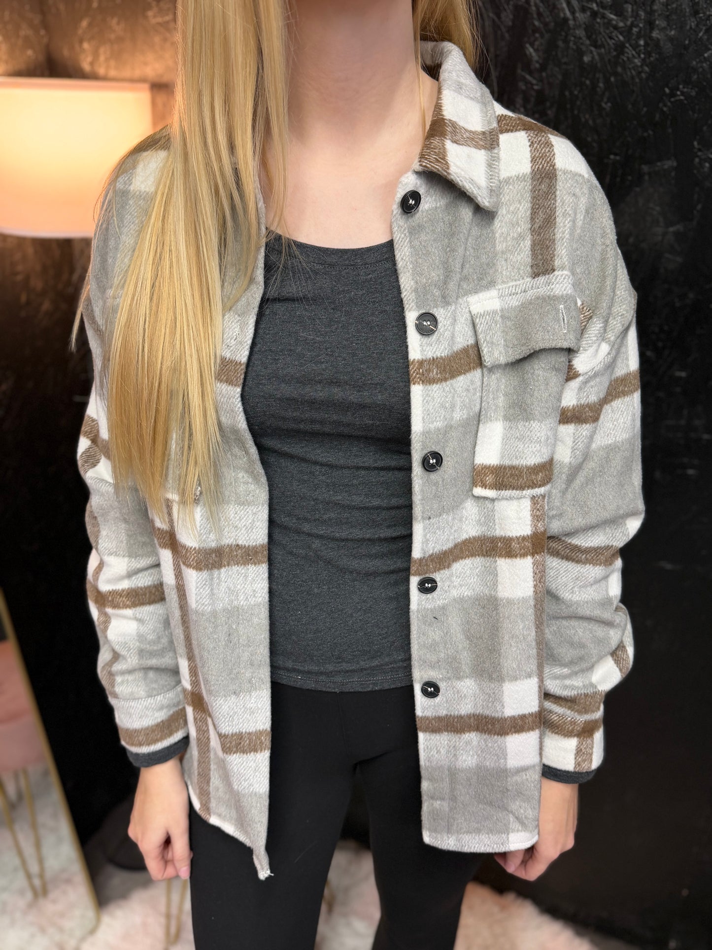 Long Sleeve Scoop Neck Top