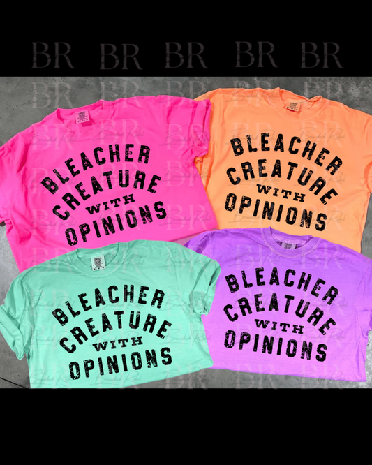 Bleacher Creature With Opinions