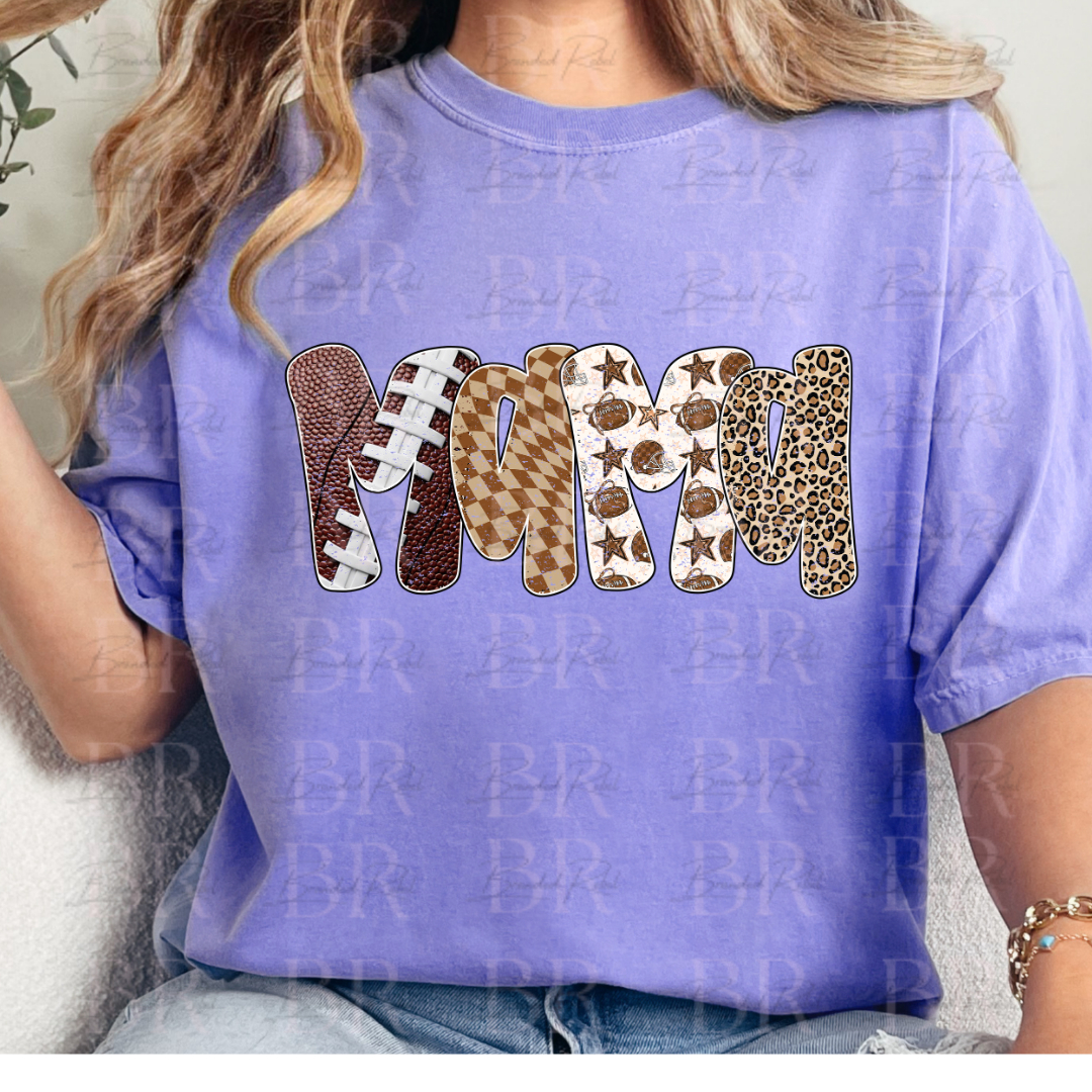 Mama Football Print