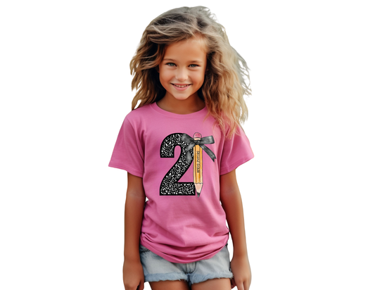 Custom Number/Grade School Tee