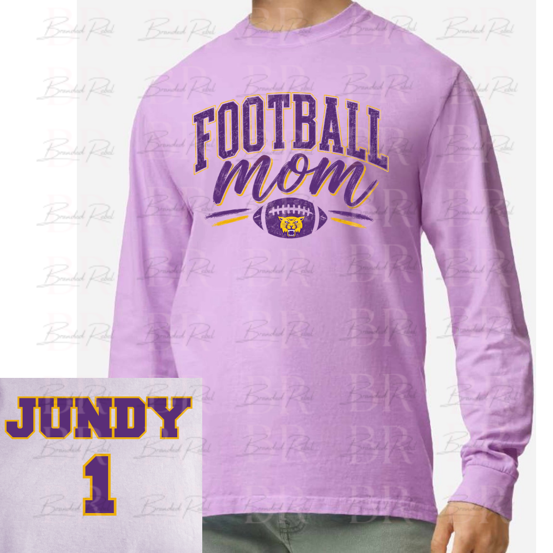 Football Mom & Number