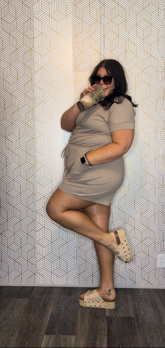 Ash Mocha Plus Romper