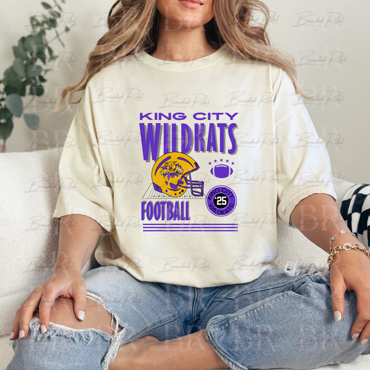 King City Wildkats Football Tee