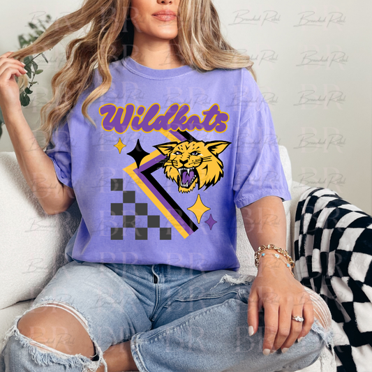 Retro Wildkats Tee