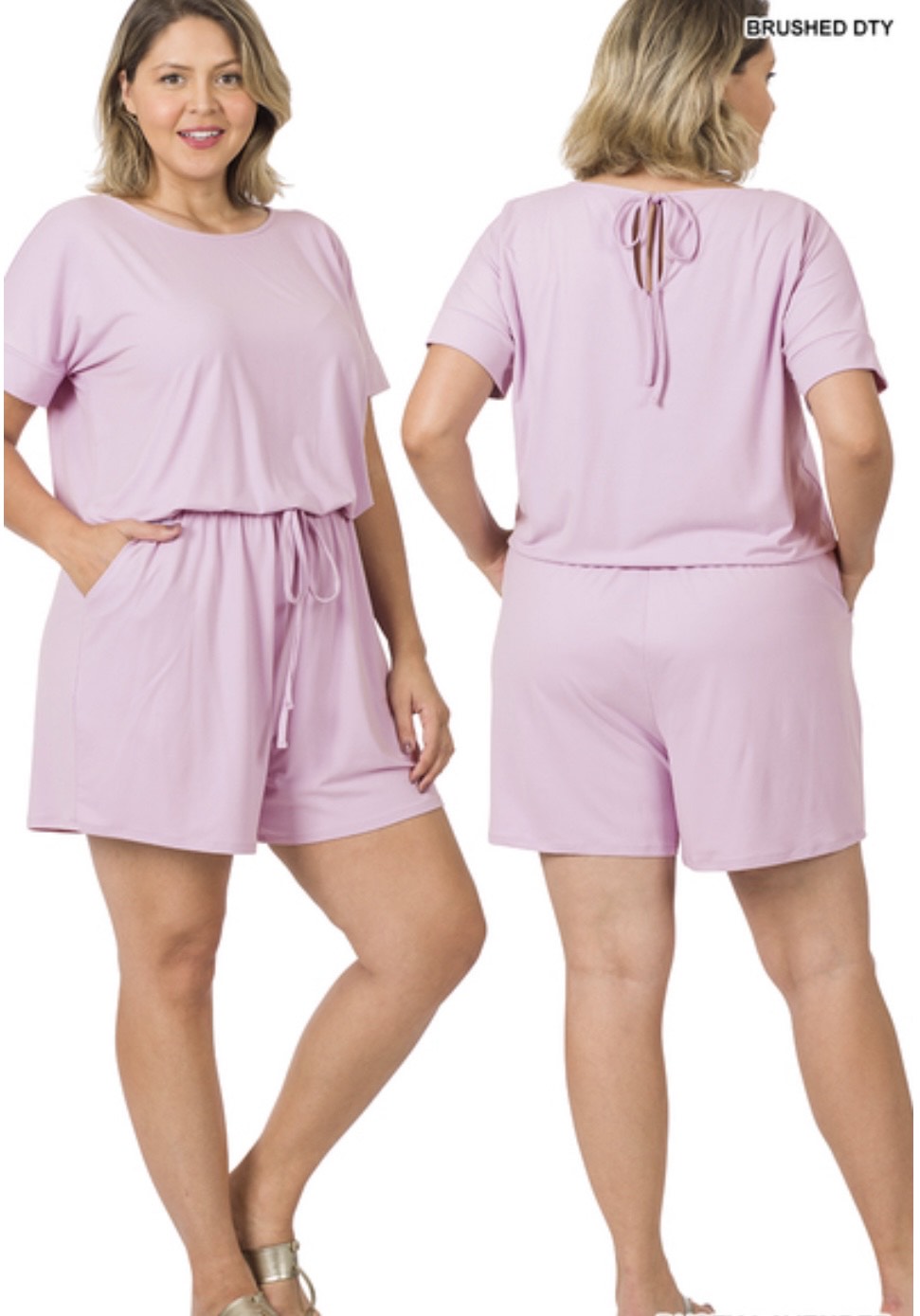 Ash Mocha Plus Romper