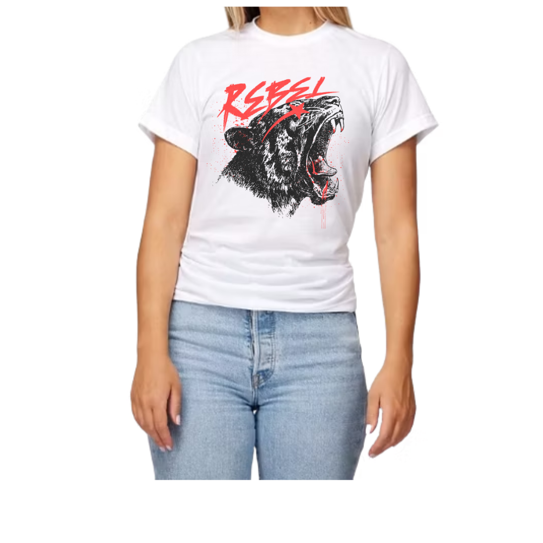 Rebel Tiger Graphic Tee